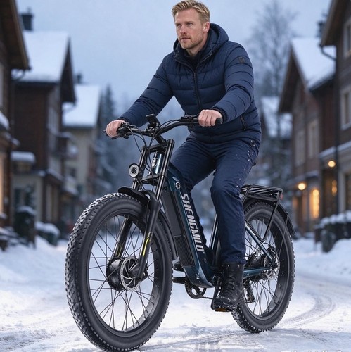 Fat tyre e bike dual - fat,
