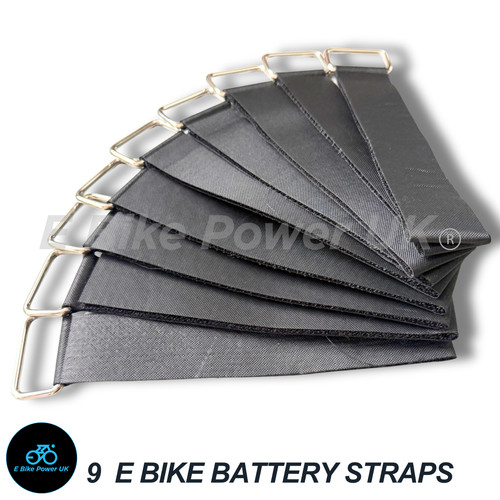 Triangle bike battery - battery, straps