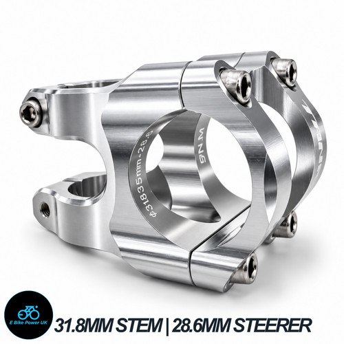 Mtb stem silver - mtb, alloy