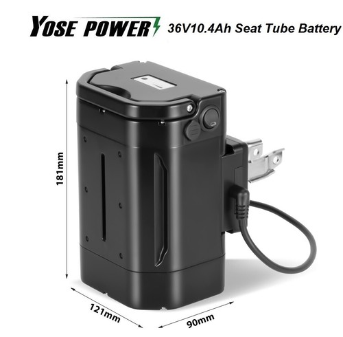 36v10 4ah seat tube - seat, li-ion