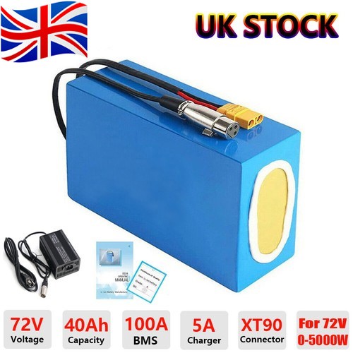 Ebike battery 36v - 60v, 72v