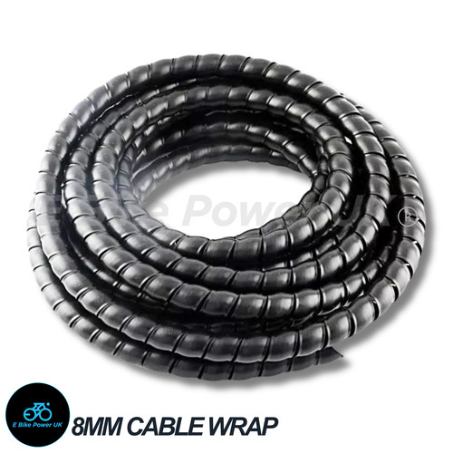 Bike spiral cable wrap - e,